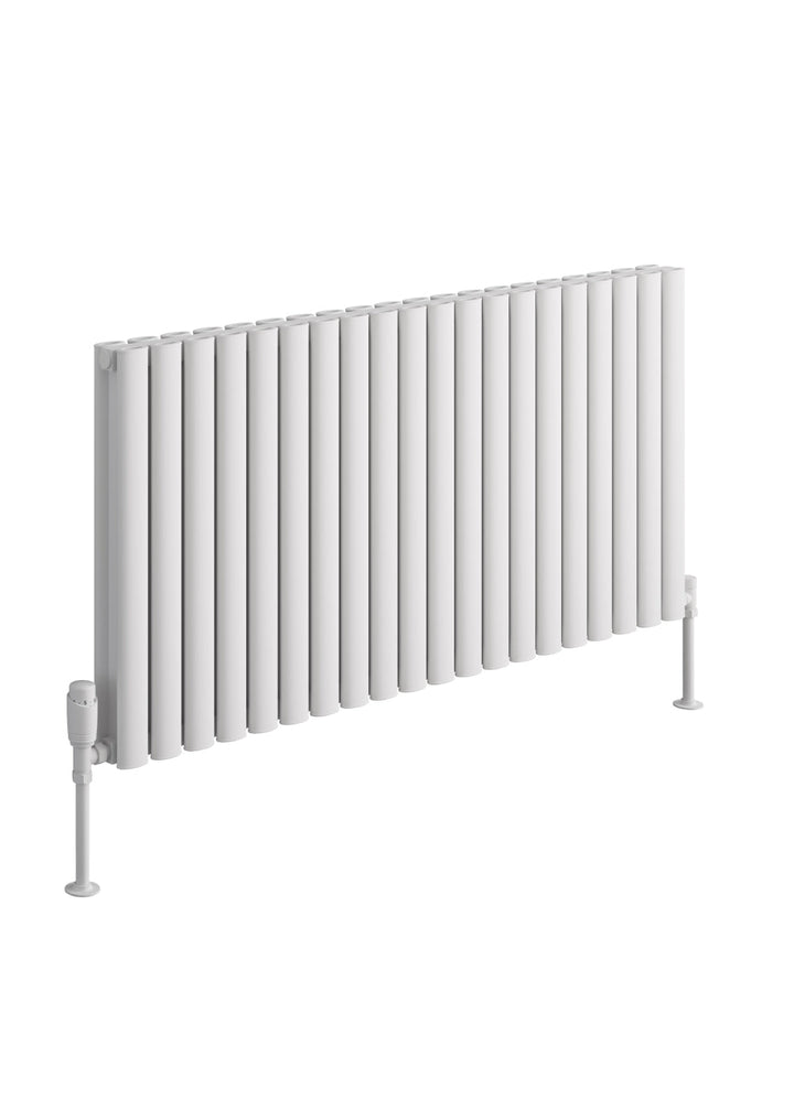 Reina Neval White Single/Double Horizontal Aluminium Radiator