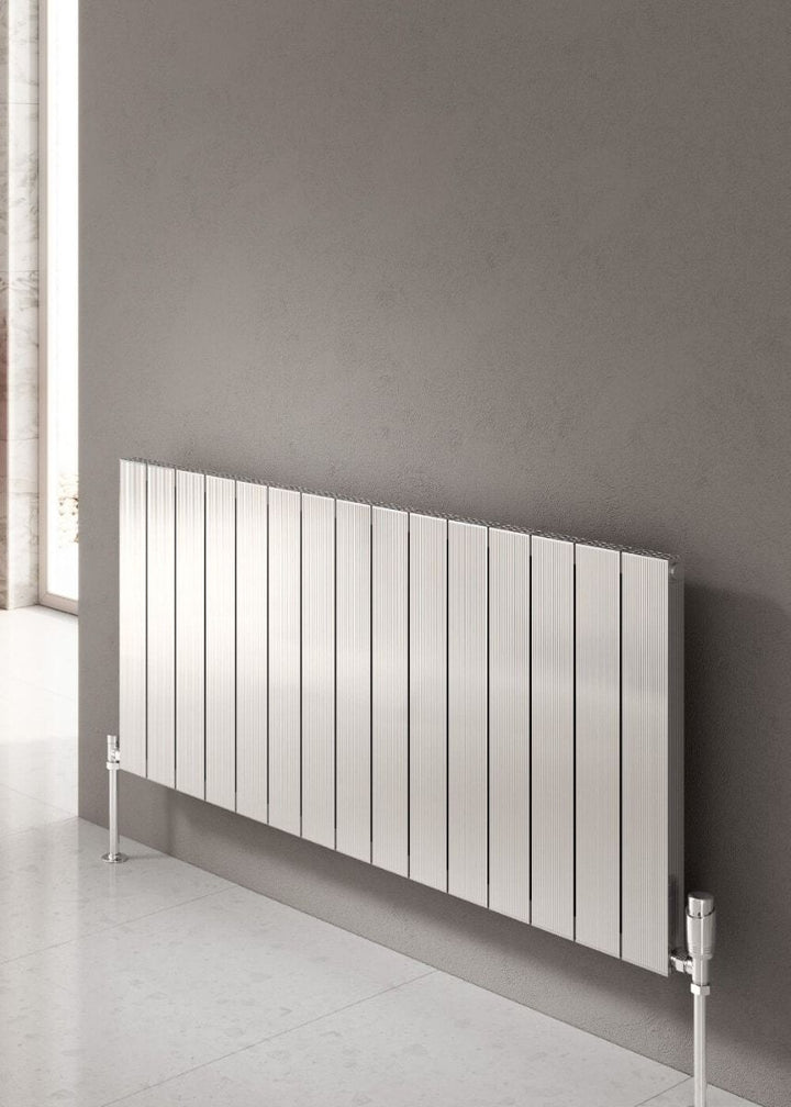 Reina Polito Polished Horizontal Aluminium Radiators
