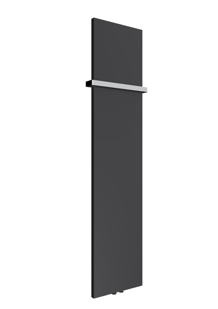 Reina Slimline Steel Anthracite Vertical Designer Radiator, Central Heating