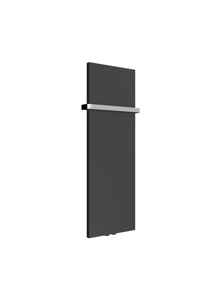 Reina Slimline Steel Anthracite Vertical Designer Radiator, Central Heating