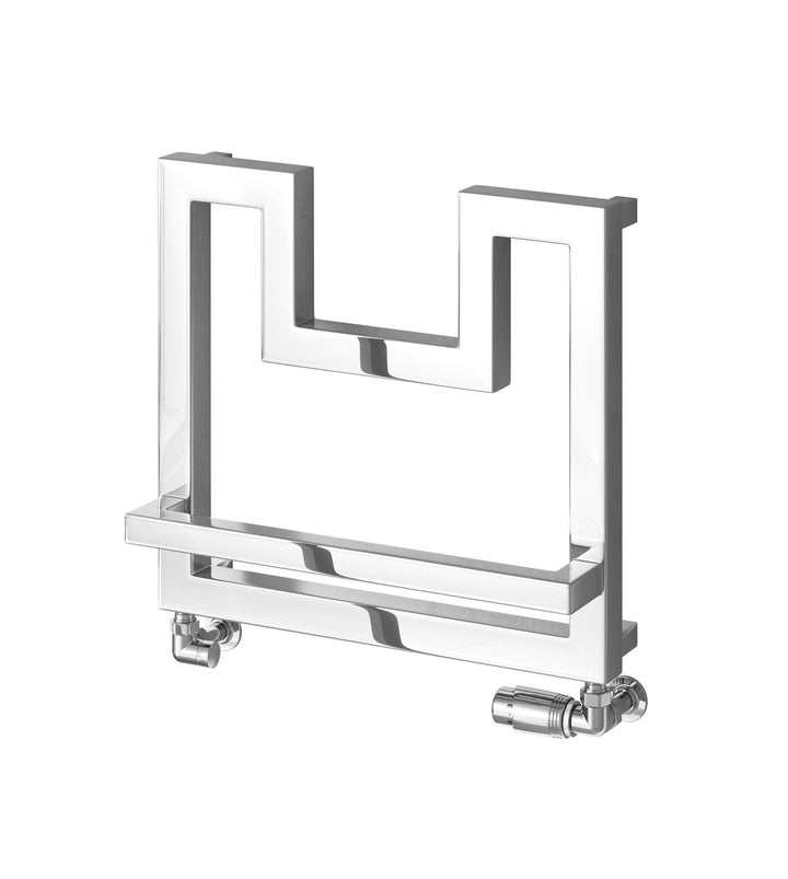 Reina Ticino Mild Steel Chrome Designer Heated Towel Rail Radiator