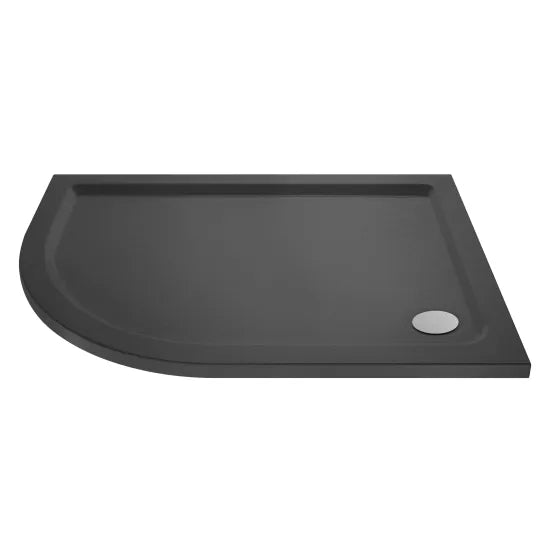 Hudson Reed Offset Quadrant Slimline Shower Tray Left Hand 900 x 760mm