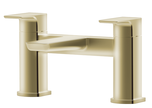 Swansea Bath Filler - Brushed Brass