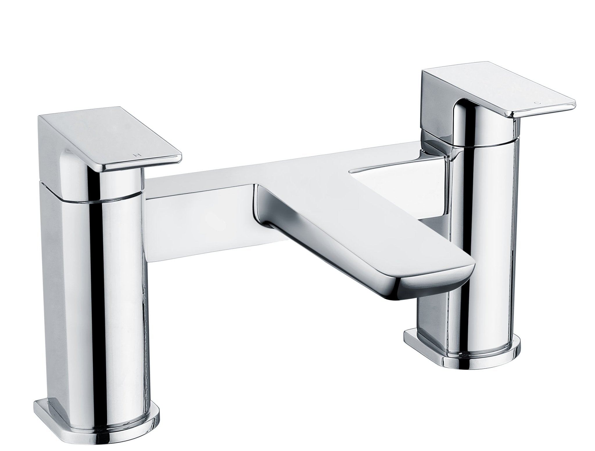 Swansea Bath Filler - Chrome