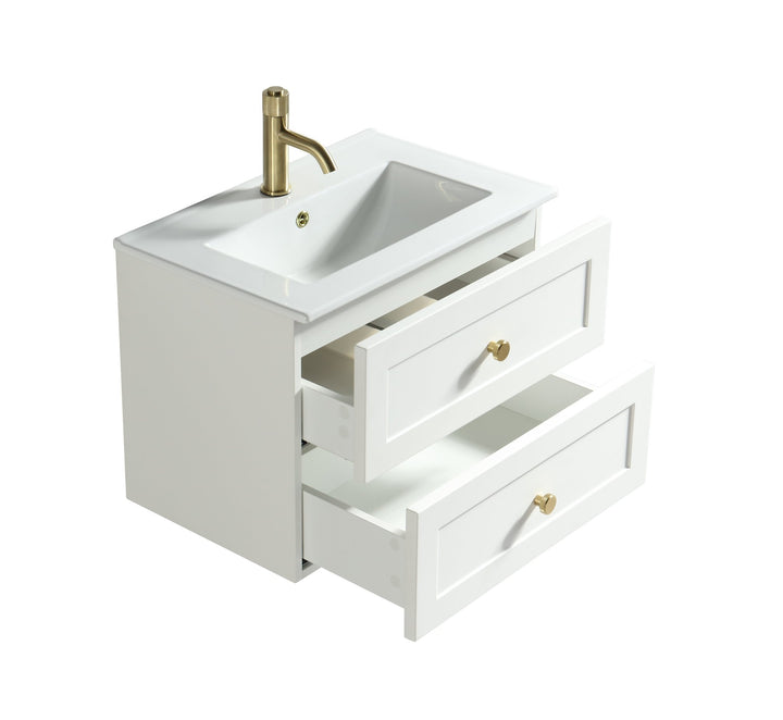 Tailored Bathroom Bakewell 600mm Wall Hung Vanity