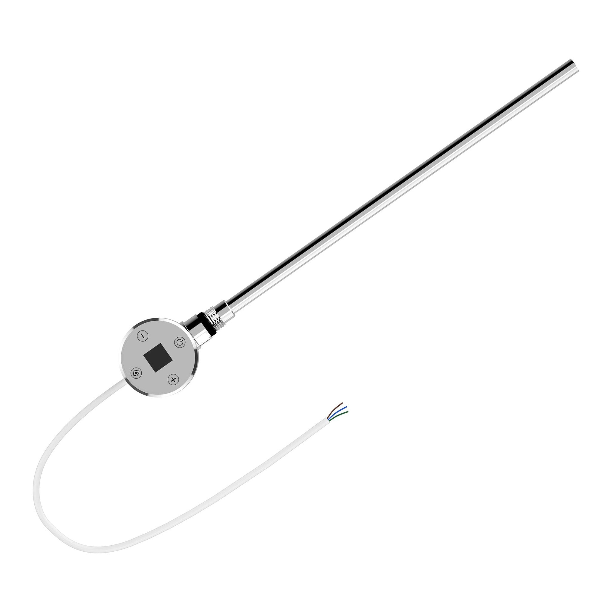 Tailored Bathrooms digital heating element in Chrome