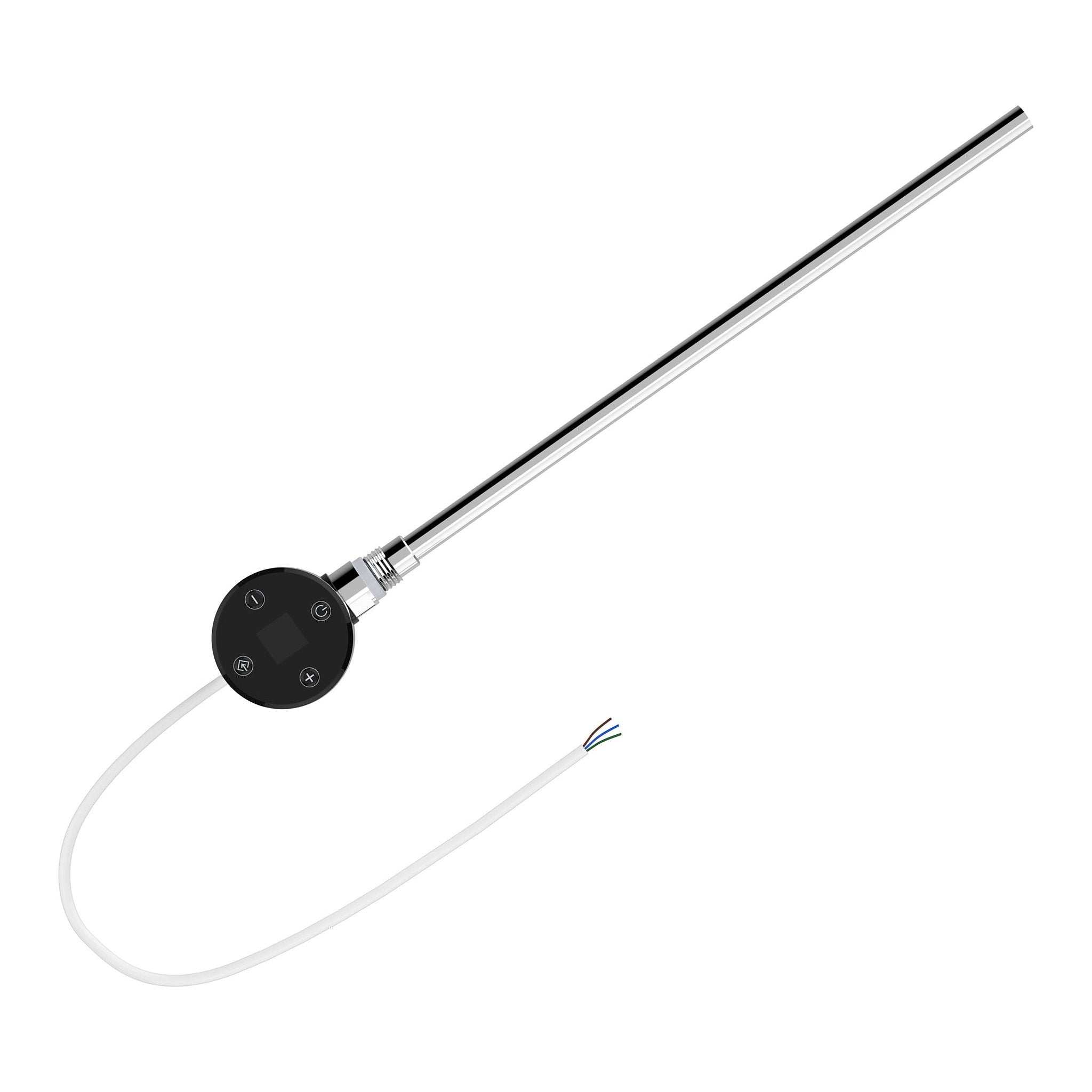 Tailored Bathrooms digital heating element in Matte Black
