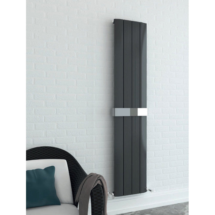 Tailored Taupo Vertical Aluminium Radiators 1800mm x 375mm