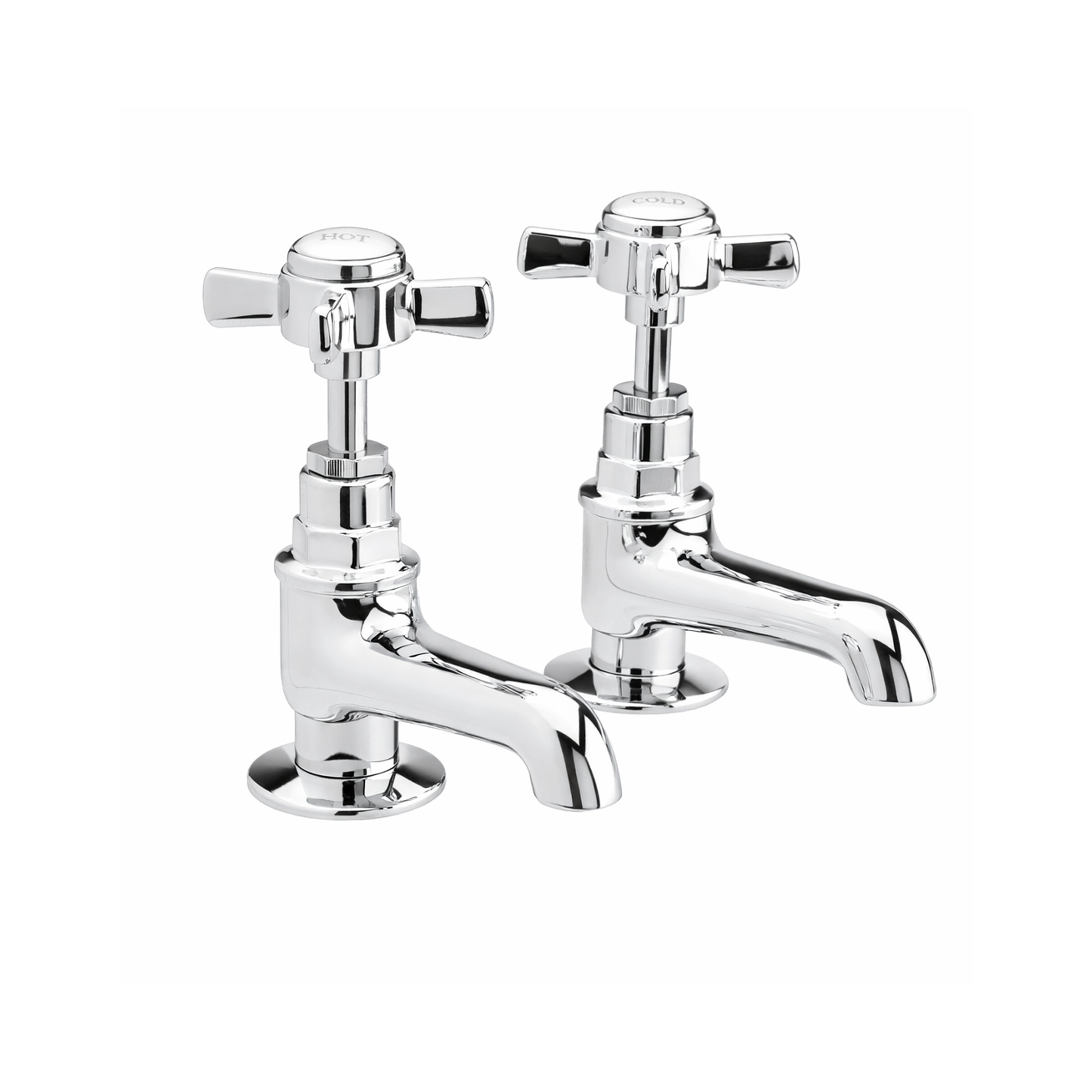Nuie - Alderton Basin Taps - Chrome