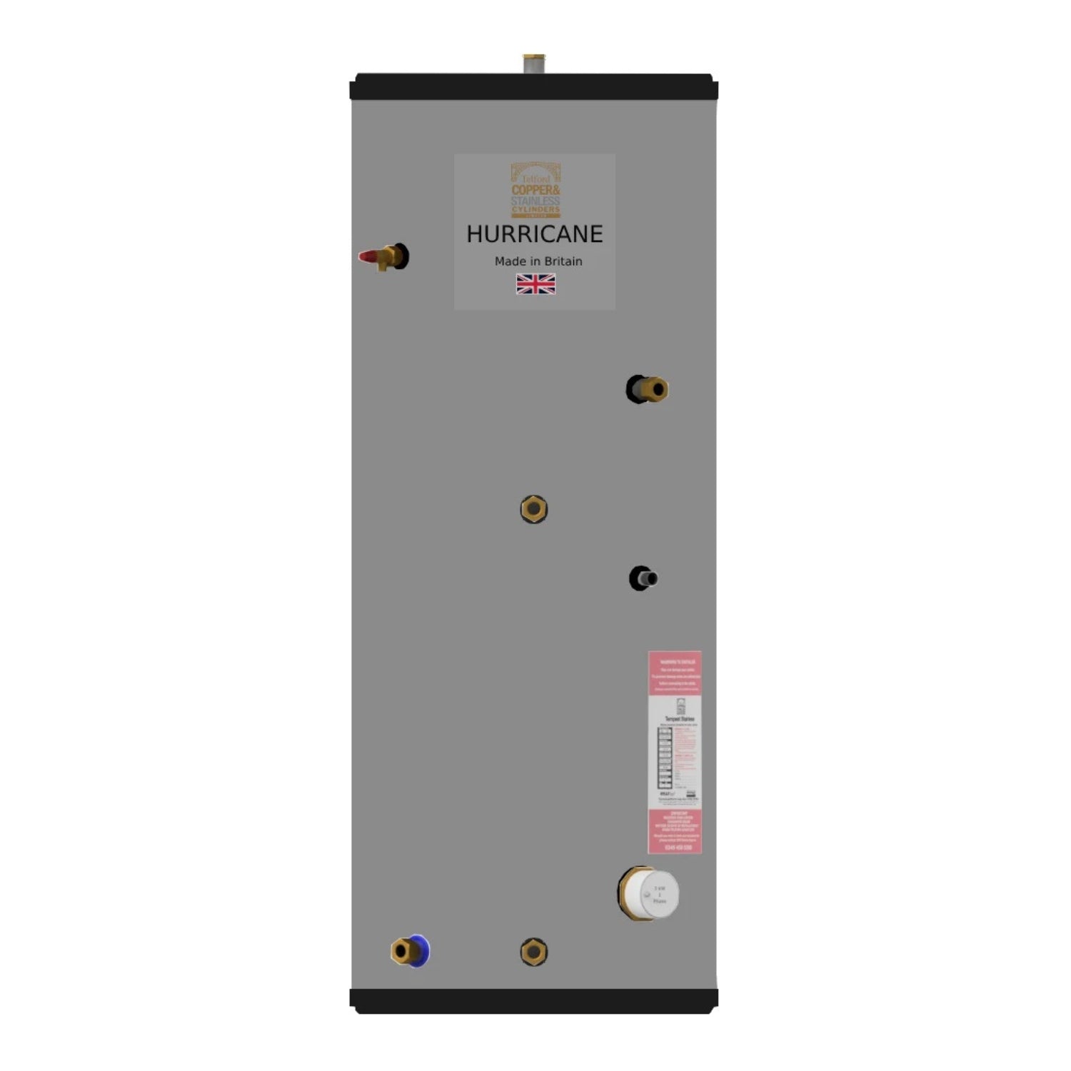 Telford Hurricane Indirect Unvented Heat Pump Cylinder