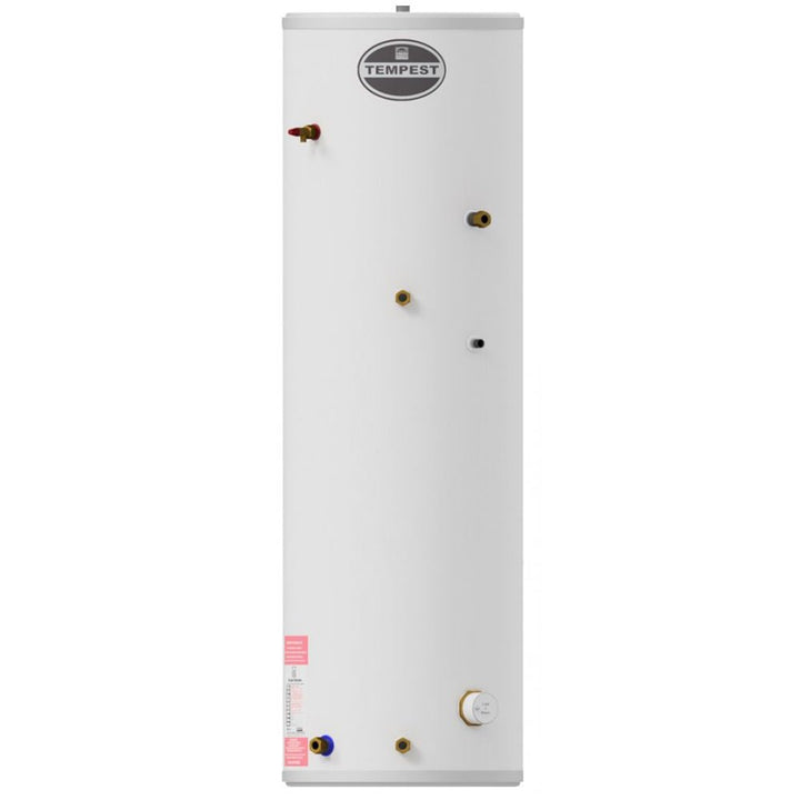 Telford Tempest Indirect Stainless Steel Unvented Slim Line Heater Cylinders