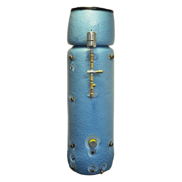 Telford Tristar Vented Thermal Store Combination Cylinders Solar Thermal Coil Copper Blue
