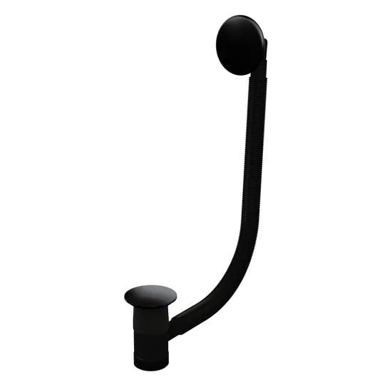 TOP - FIX Click Clack Bath Waste Matt Black