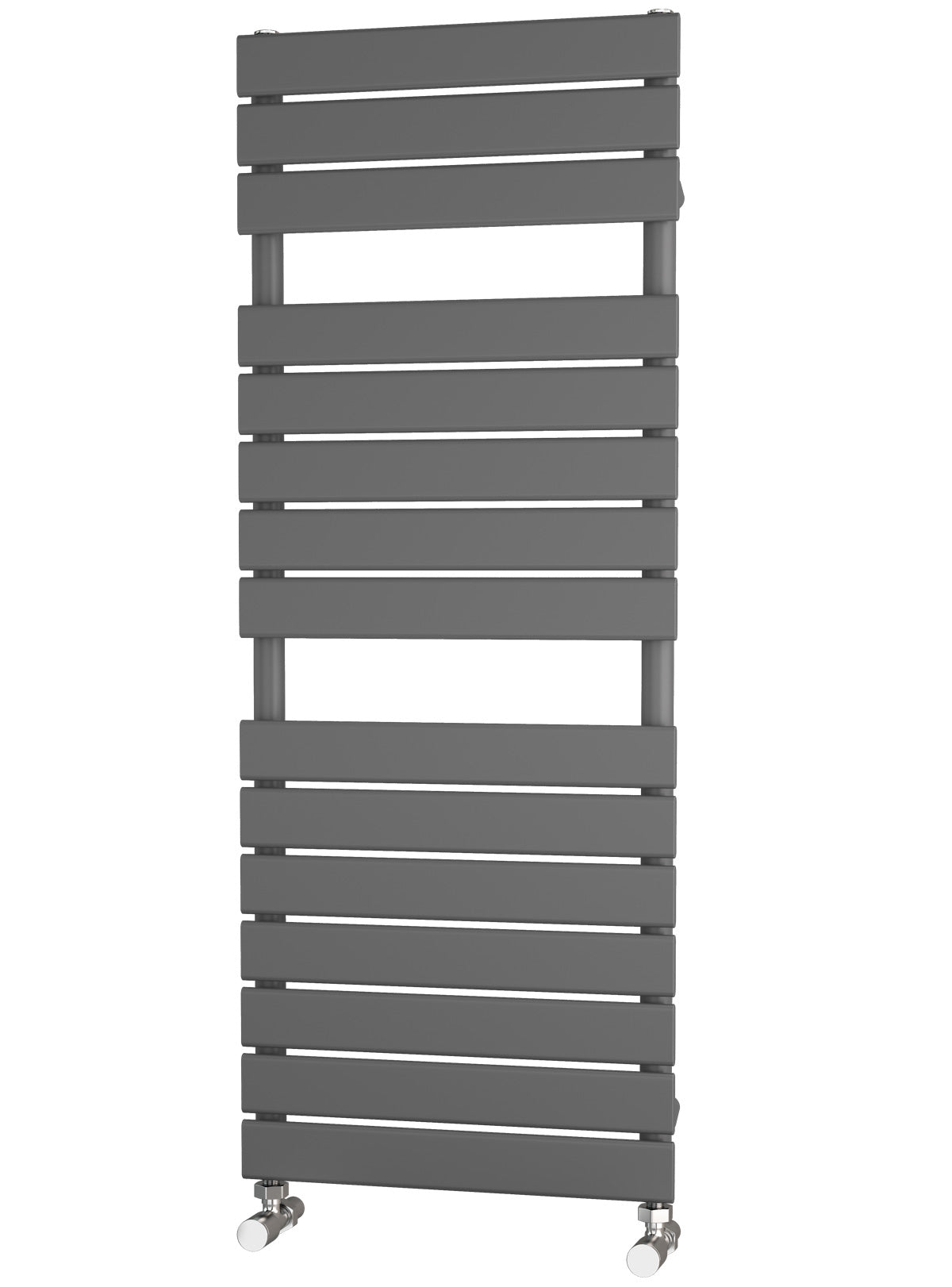Traderad Flat Tube Anthracite Designer Heated Towel Rails