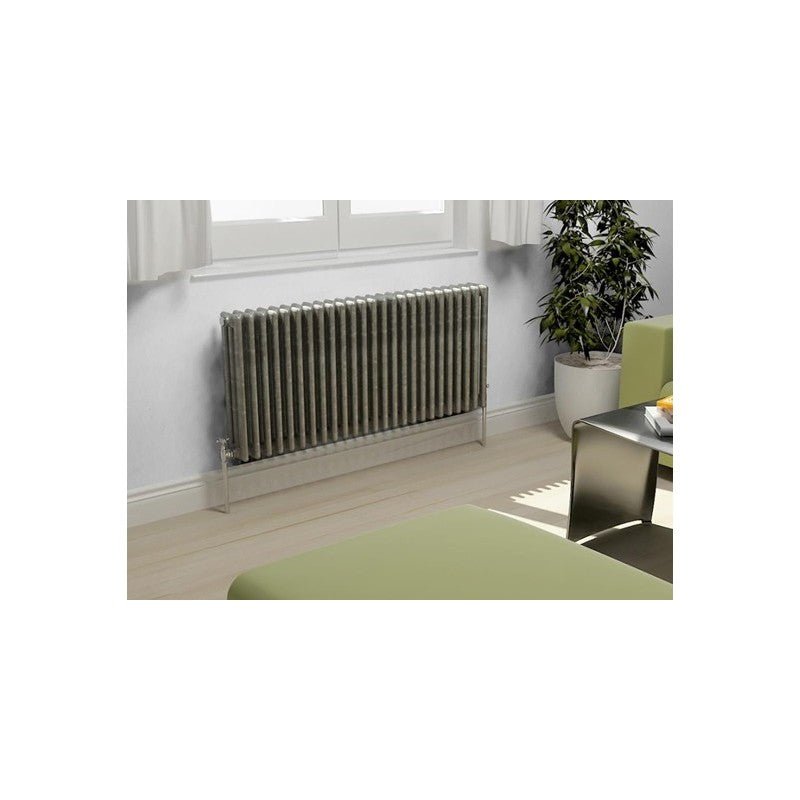 TradeRad Premium Raw Metal Lacquer Horizontal Column Radiator