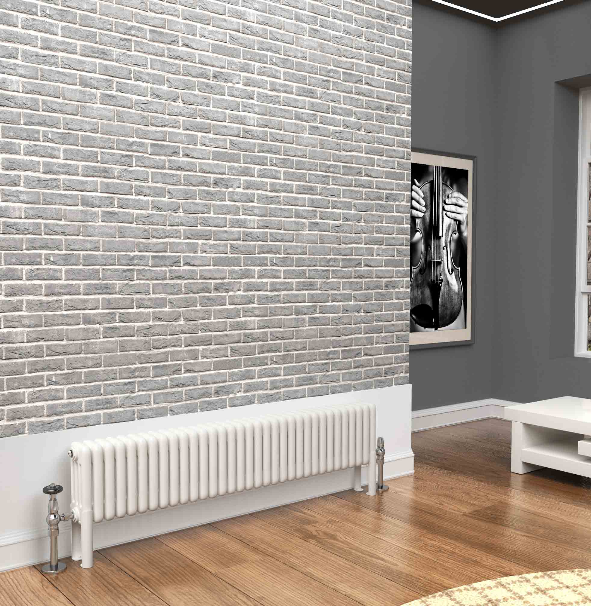 TradeRad Premium White Horizontal 2/3 Column Radiators