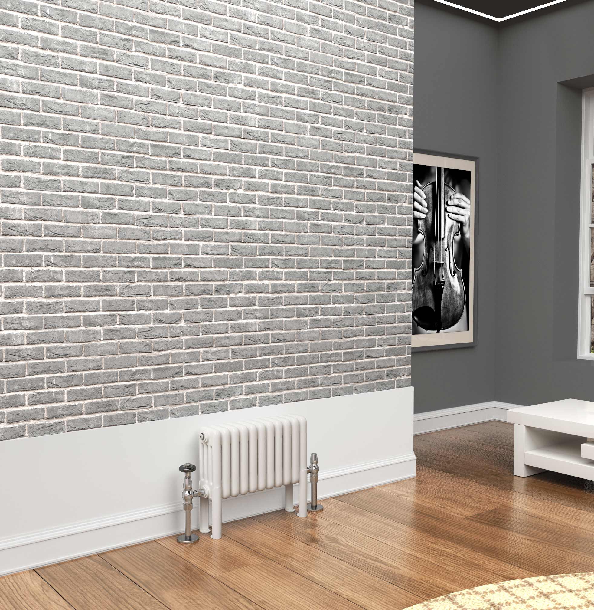 TradeRad Premium White Horizontal 2/3 Column Radiators