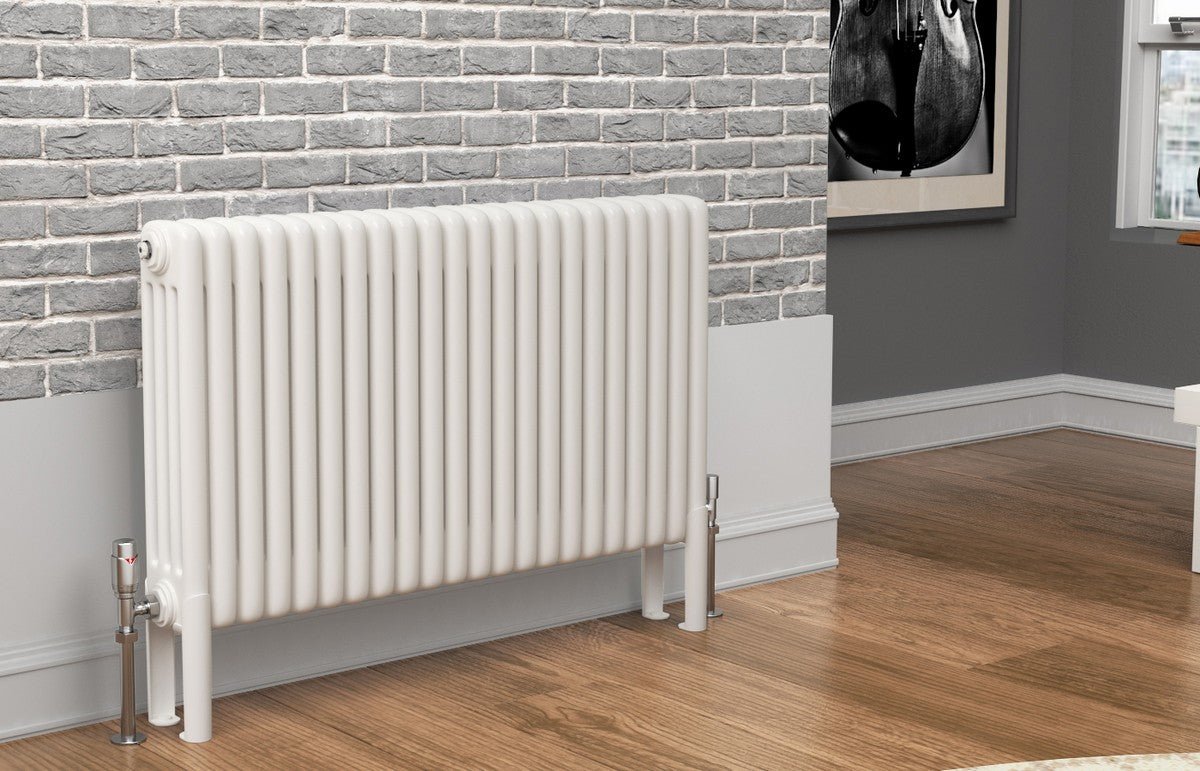 TradeRad Premium White Horizontal 2/3 Column Radiators - Tradeplumbing
