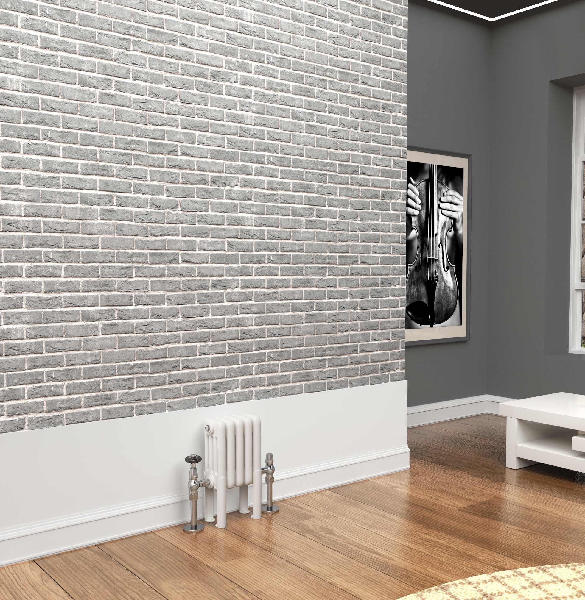 TradeRad Premium White Horizontal 2/3 Column Radiators