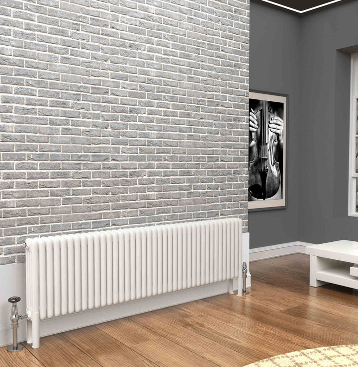 TradeRad Premium White Horizontal 2/3/4 Column Radiators