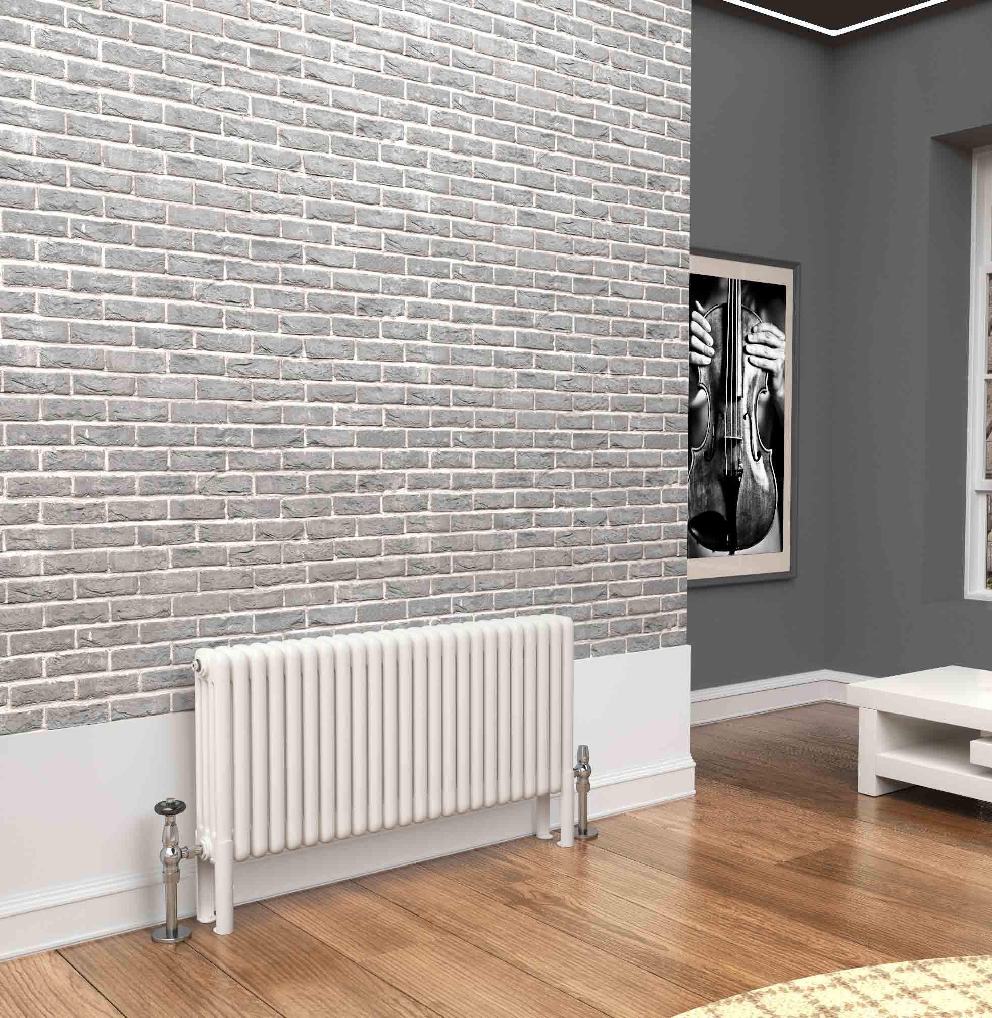 TradeRad Premium White Horizontal 2/3/4 Column Radiators