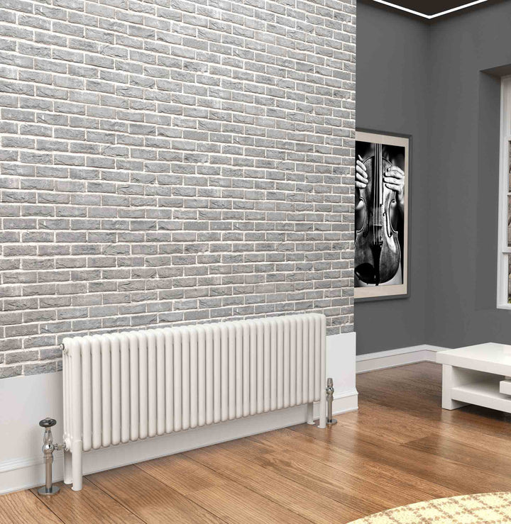 TradeRad Premium White Horizontal 2/3/4 Column Radiators