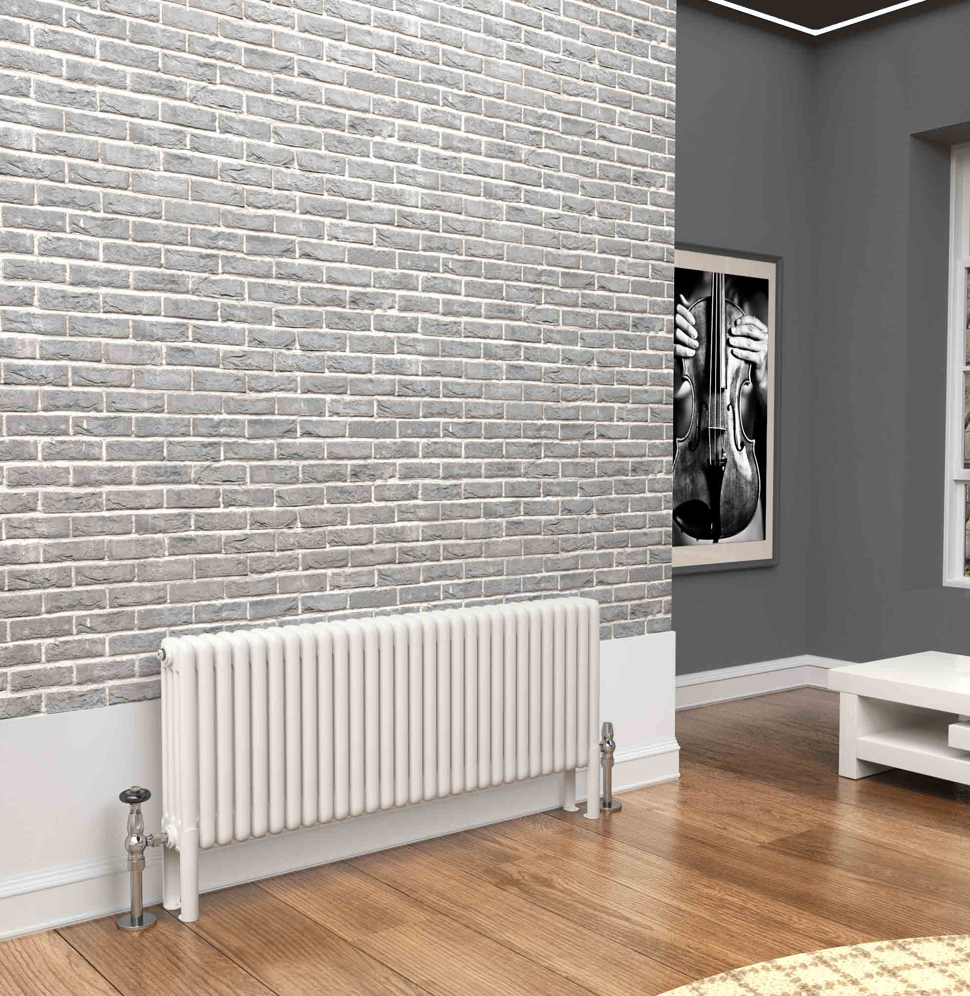 TradeRad Premium White Horizontal 2/3/4 Column Radiators