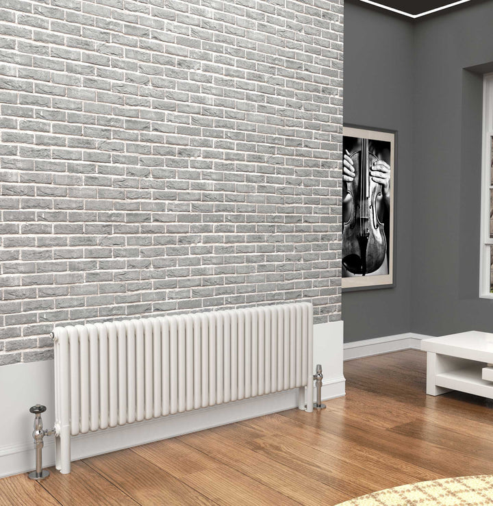 TradeRad Premium White Horizontal 2/3/4 Column Radiators