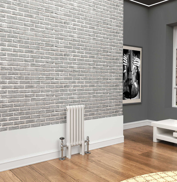 TradeRad Premium White Horizontal Column Radiators