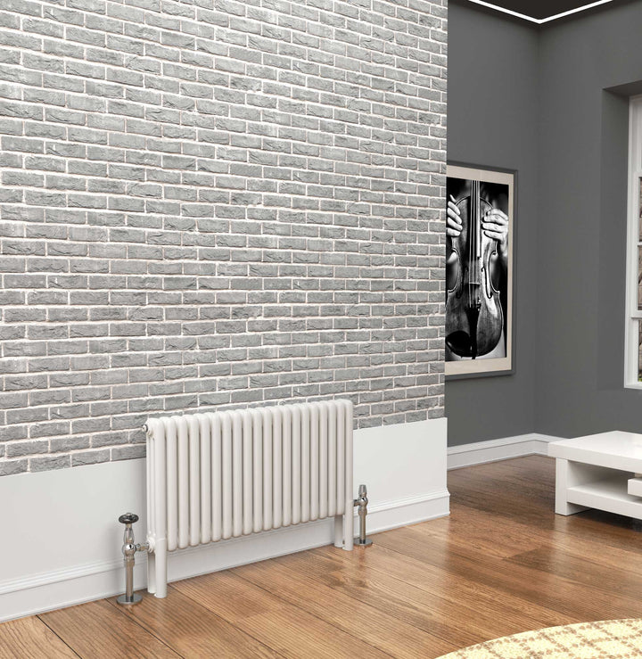 TradeRad Premium White Horizontal Column Radiators