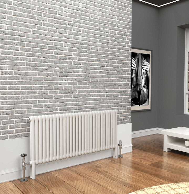 TradeRad Premium White Horizontal Column Radiators