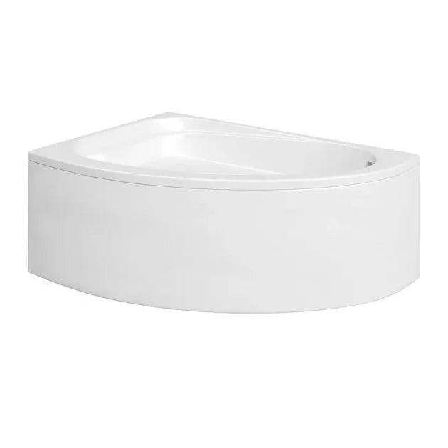 Trojan Orlando Corner Bath 1500 x 1020mm Left Hand - White - NTH