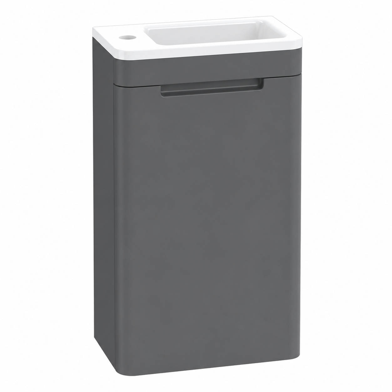 HIb - Arc Cloakroom Furniture - Matt Cashmere
