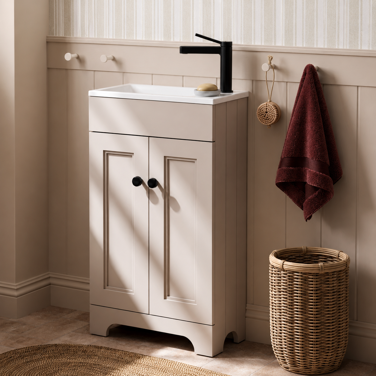 Hib - Kingsbury Cloakroom Furniture - Henley Blue