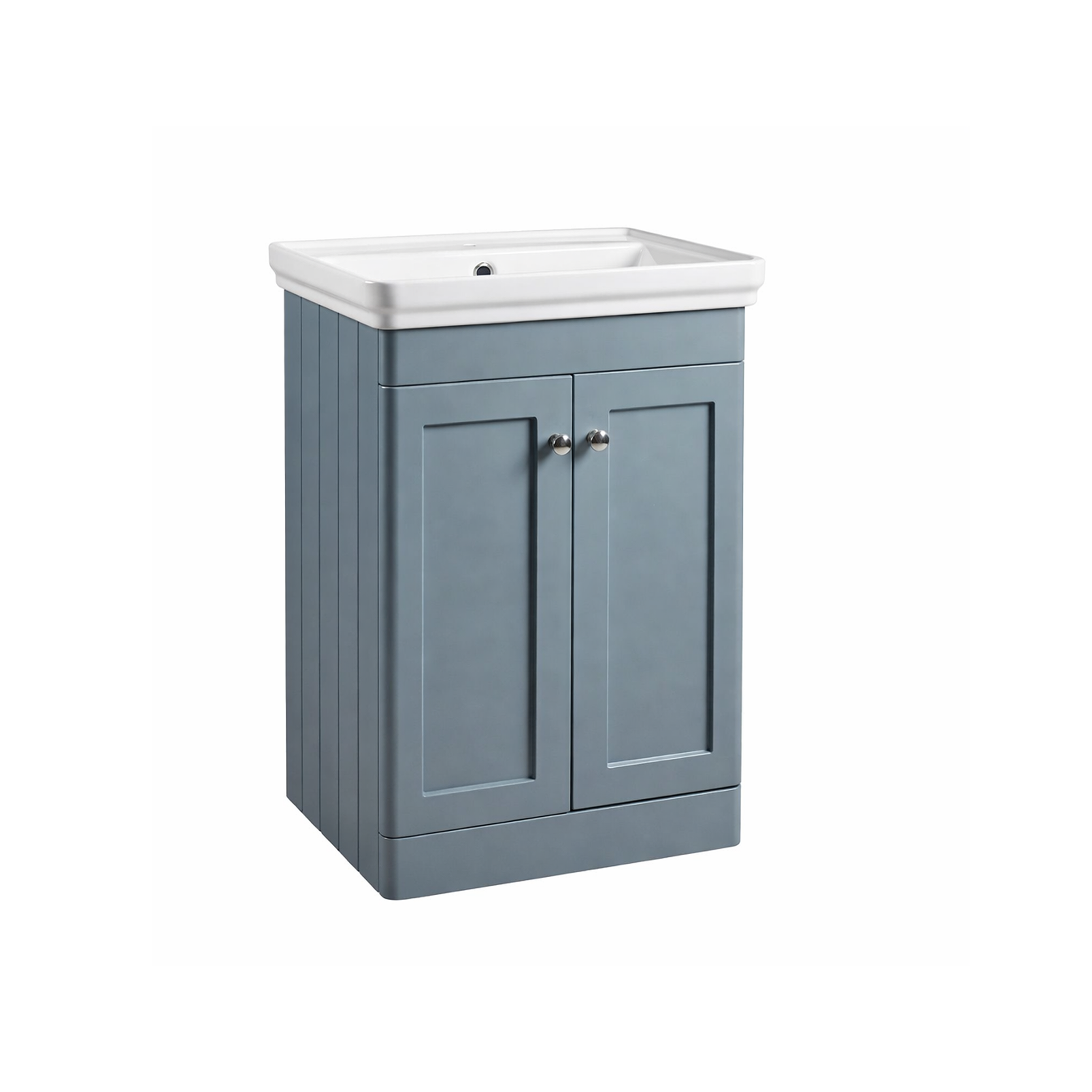 Tavistock - Marston Floor Standing Vanity Unit - Matt Paper White