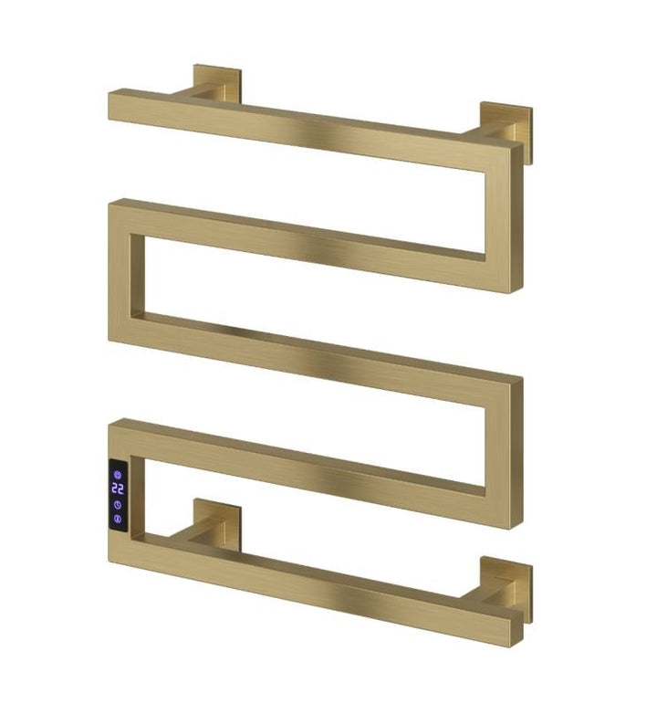 Vispa Stainless Steel Towel Rail Brushed Brass