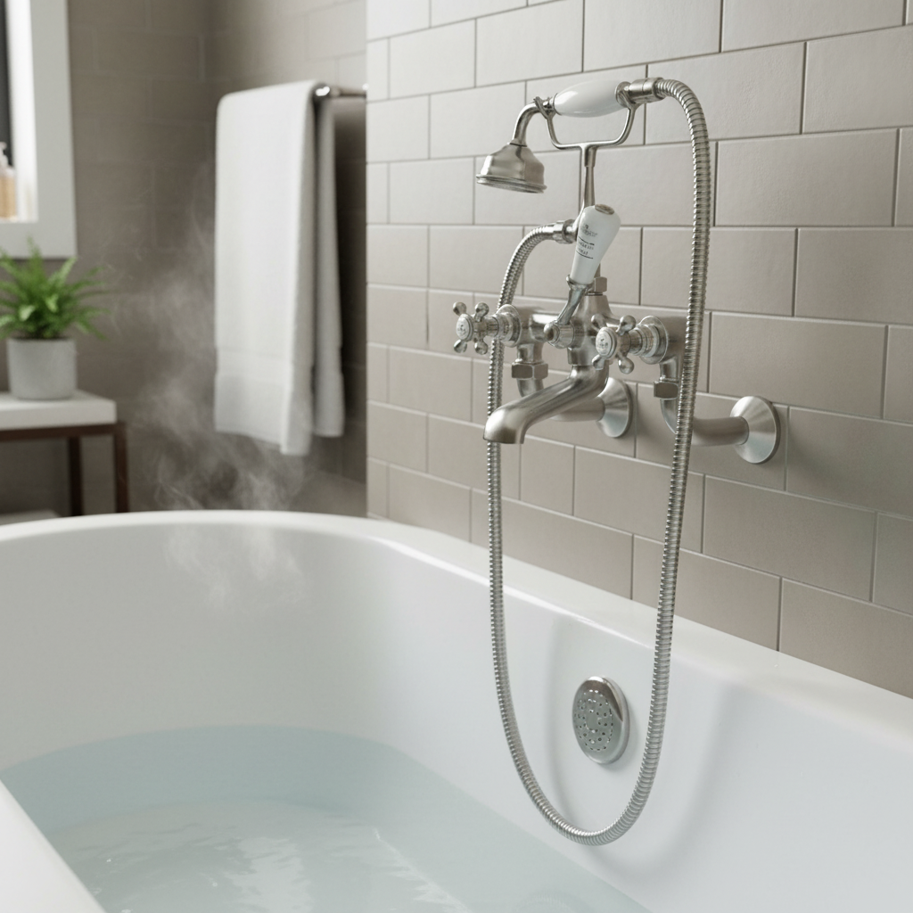 Wall Mounted Bath Shower Mixer 1:1