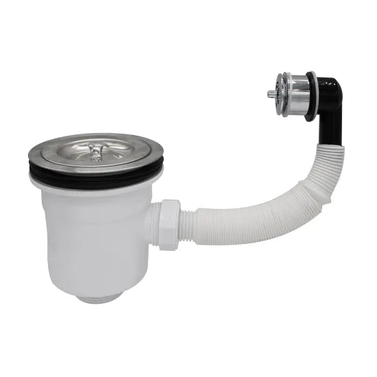 Nuie Strainer Waste with Pull Out Basket