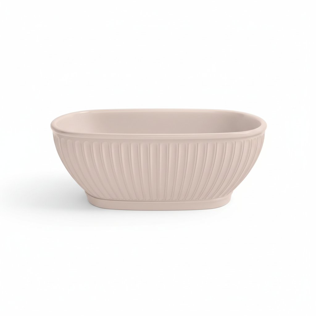 BC Designs - Casini Cian Solid Surface Freestanding Bath