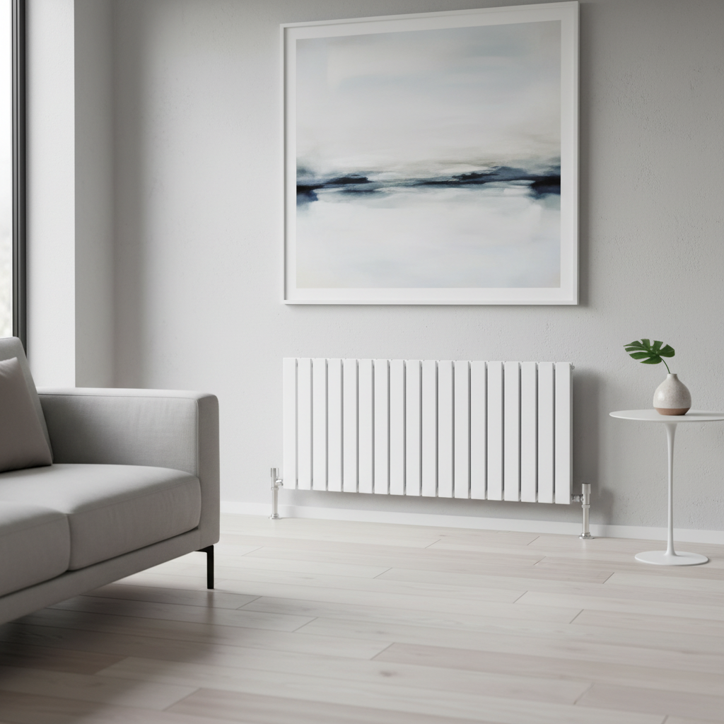 Linea Double Radiator - Premium Flat Panel Heating | Trade Plumbing ...