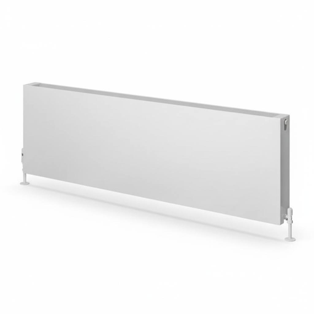 White radiator product - square format