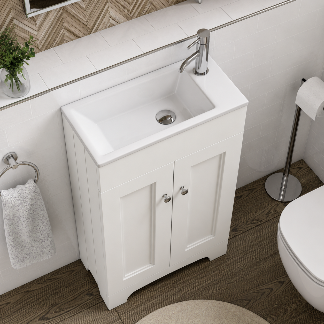 Hib - Kingsbury Cloakroom Furniture - Henley Blue