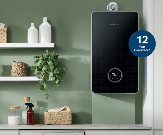 Worcester Greenstar 8000+ Style 32 Black Combi Boiler