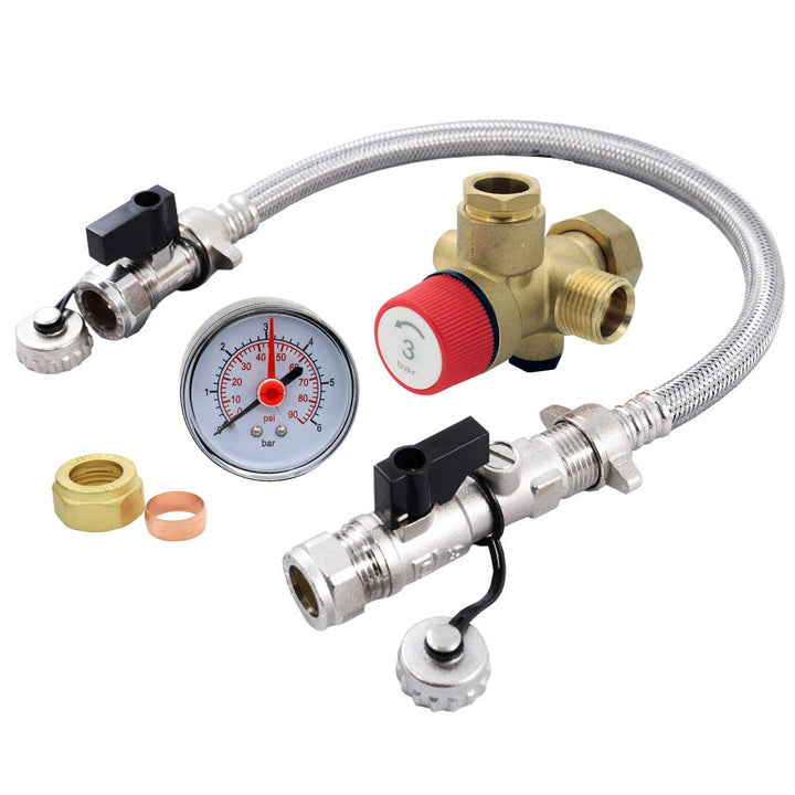 Zilmet 1/2 Sealed System Expansion Vessels Installation Kit