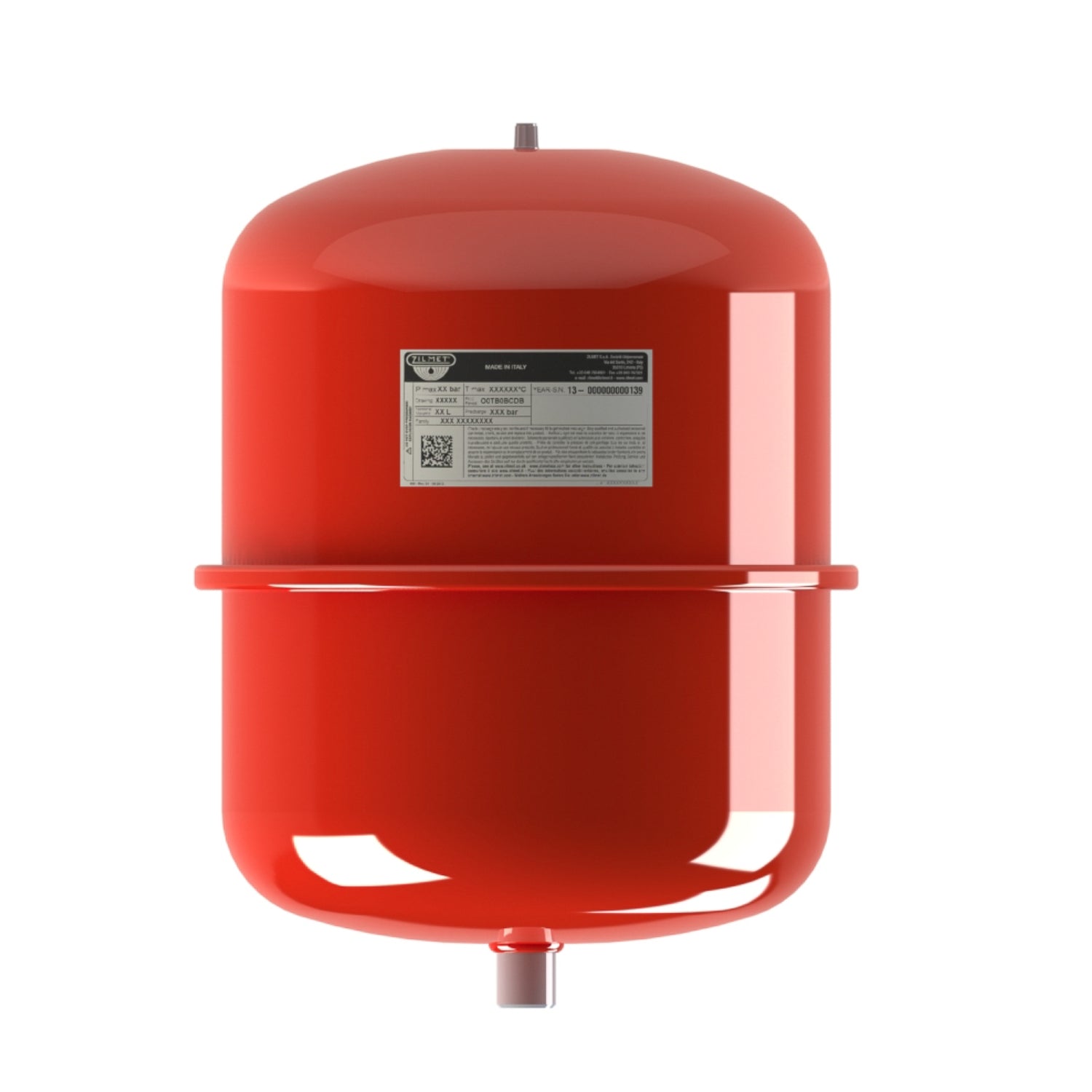Zilmet CAL - PRO Wall - Mounted Heating Expansion Vessel 3/4" Bsp