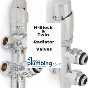 H-Block / Twin Radiator Valves