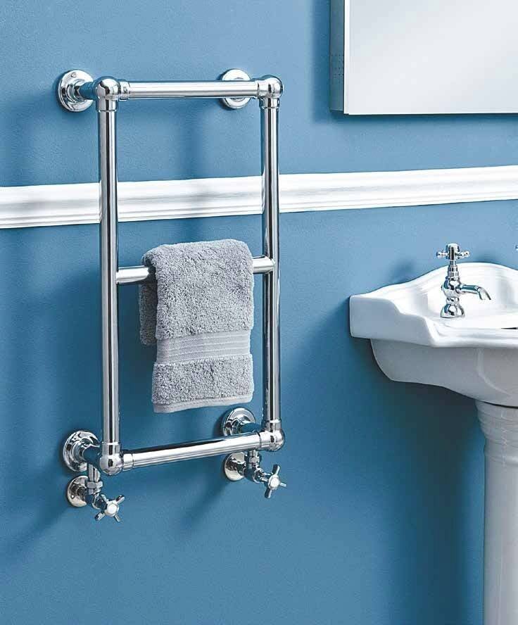 Wall Mounted Traditional Heated Towel Rails