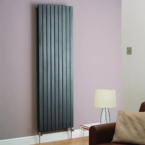 Alt Tag Template: Buy Kartell Boston Steel Anthracite Designer Vertical Radiator by Kartell for only £186.17 in Huge Savings, Radiators, View All Radiators, Kartell UK, Designer Radiators, Kartell UK, Kartell UK Radiators, Vertical Designer Radiators, Anthracite Vertical Designer Radiators at Main Website Store, Main Website. Shop Now