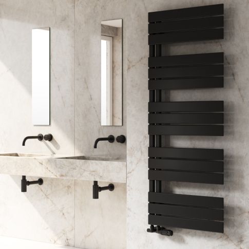 Alt Tag Template: Buy Reina Pettino Steel Straight Heated Towel Rail by Reina for only £156.24 in clearance-last-chance-grab at Main Website Store, Main Website. Shop Now