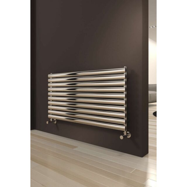 Alt Tag Template: Buy Reina Artena Stainless Steel Polished Horizontal Designer Radiator 590mm H x 800mm W Single Panel Central Heating by Reina for only £350.87 in Autumn Sale, January Sale, Radiators, Designer Radiators, Horizontal Designer Radiators, Reina Designer Radiators, Stainless Steel Horizontal Designer Radiators at Main Website Store, Main Website. Shop Now